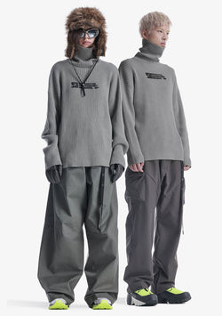 JAXA Cotton Rib Turtleneck Su41