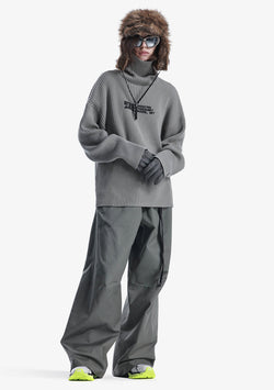 JAXA Cotton Rib Turtleneck Su41