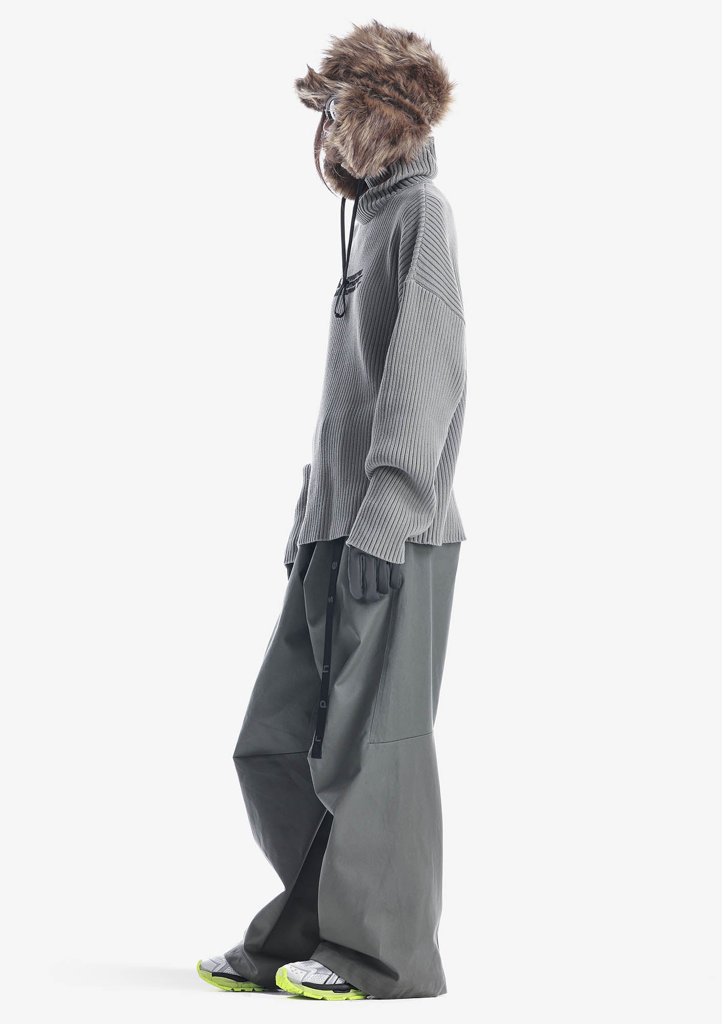 JAXA Cotton Rib Turtleneck Su41