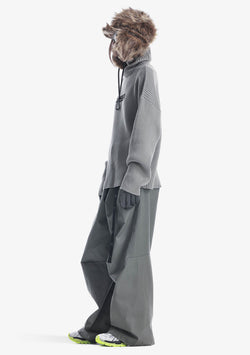 JAXA Cotton Rib Turtleneck Su41
