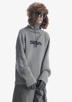 JAXA Cotton Rib Turtleneck Su41