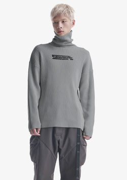 JAXA Cotton Rib Turtleneck Su41