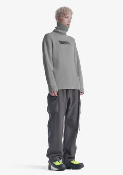 JAXA Cotton Rib Turtleneck Su41