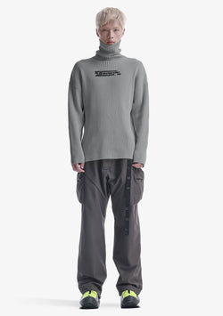 JAXA Cotton Rib Turtleneck Su41