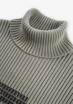 JAXA Cotton Rib Turtleneck Su41