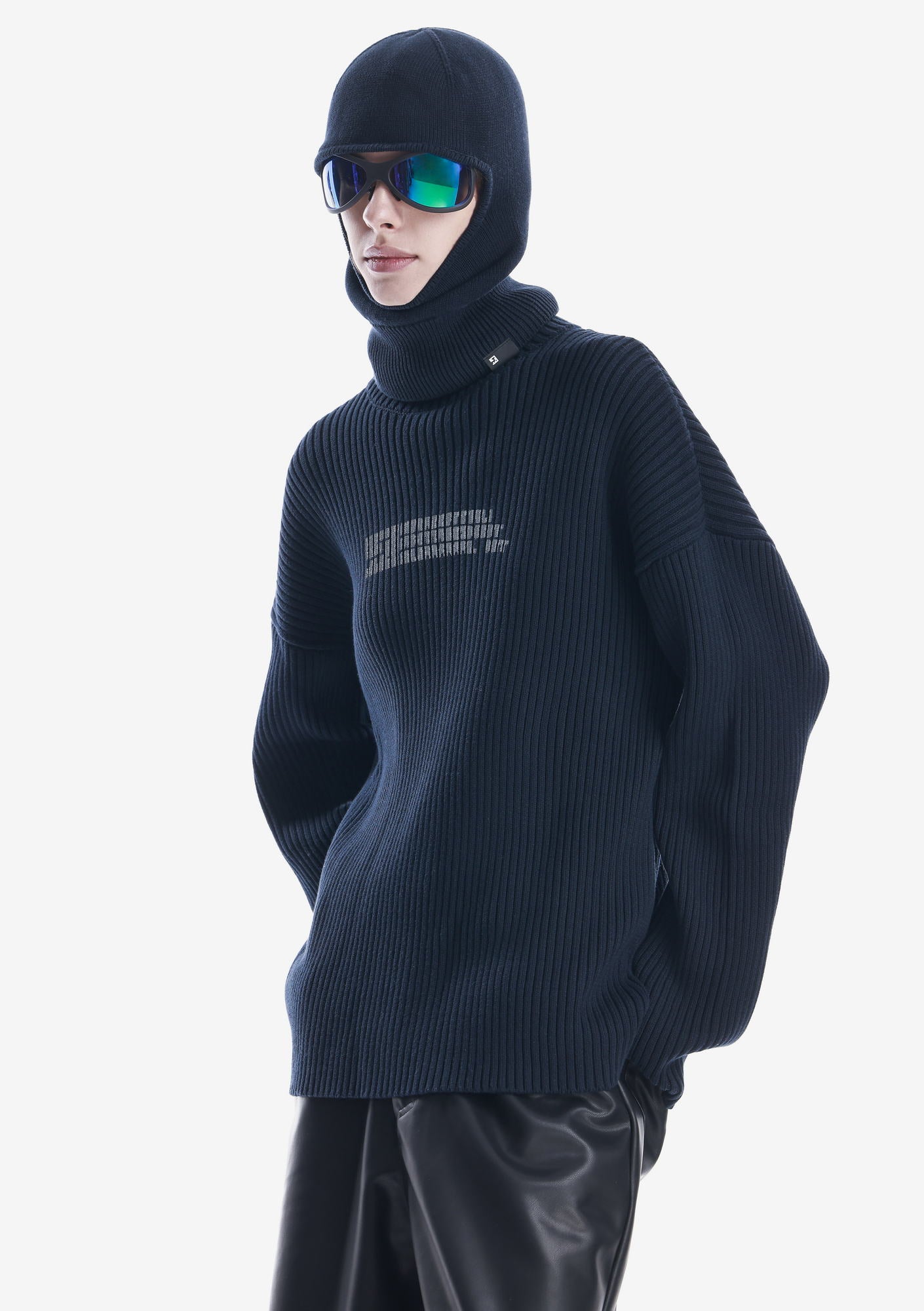 JAXA Cotton Rib Turtleneck Su41