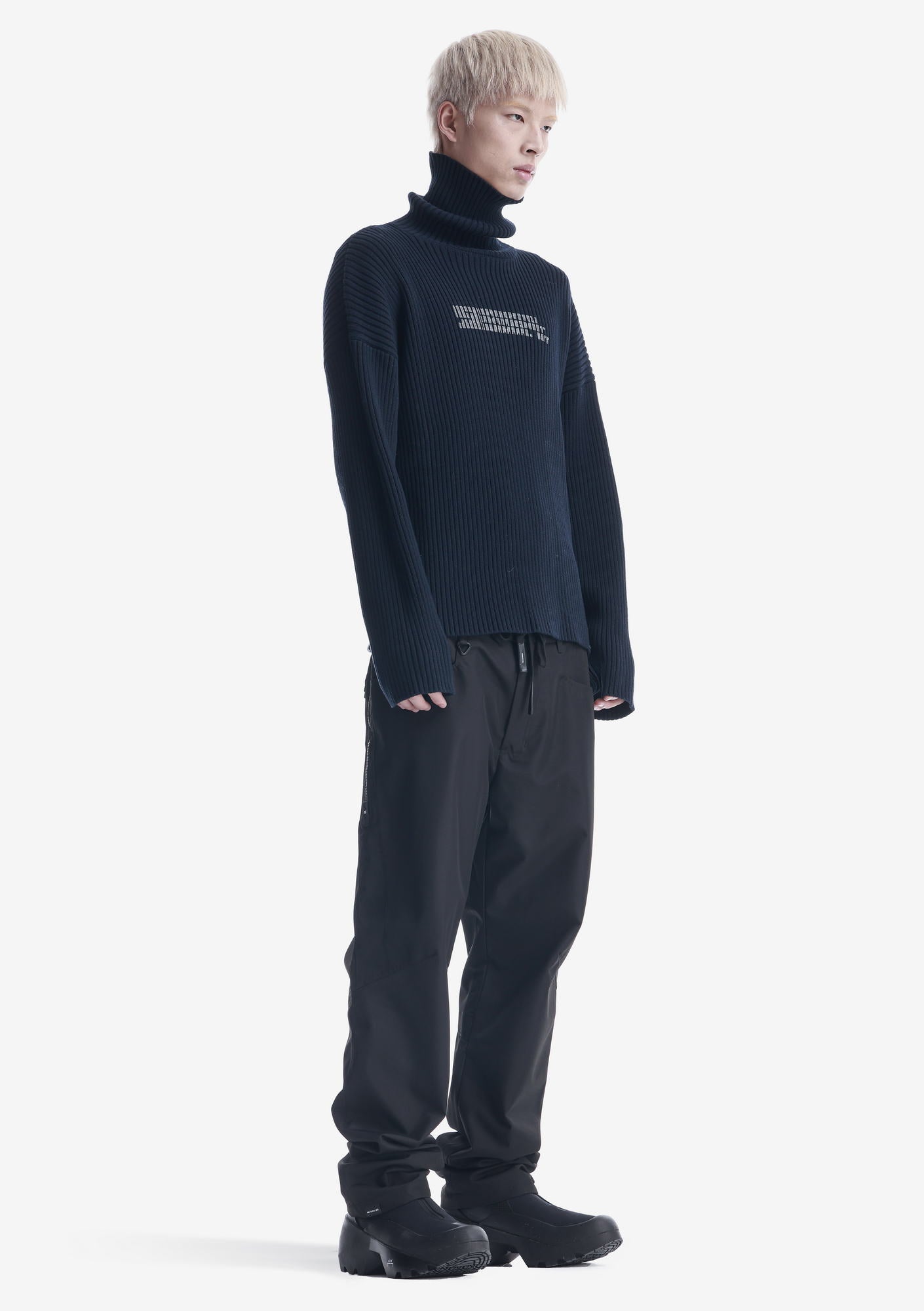 JAXA Cotton Rib Turtleneck Su41