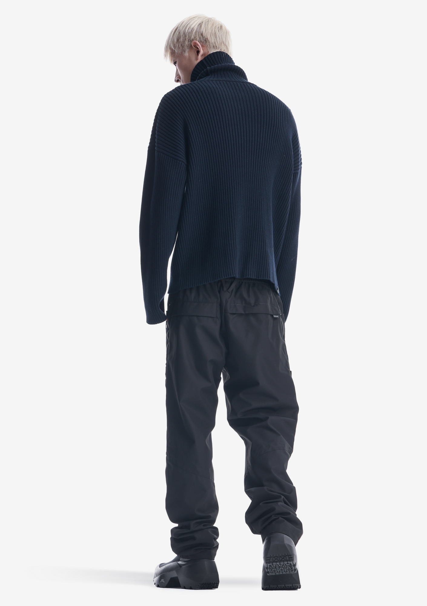 JAXA Cotton Rib Turtleneck Su41