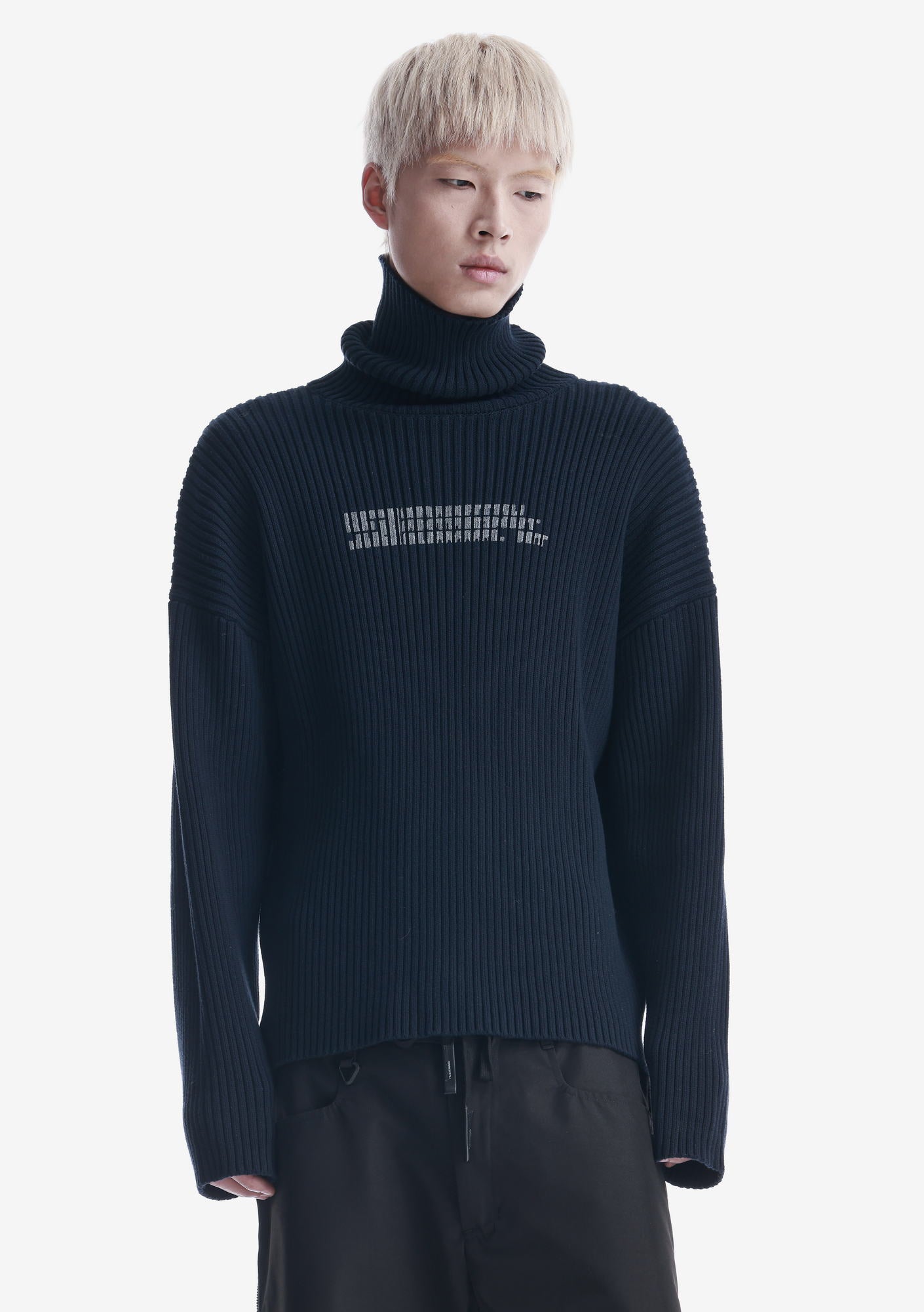 JAXA Cotton Rib Turtleneck Su41