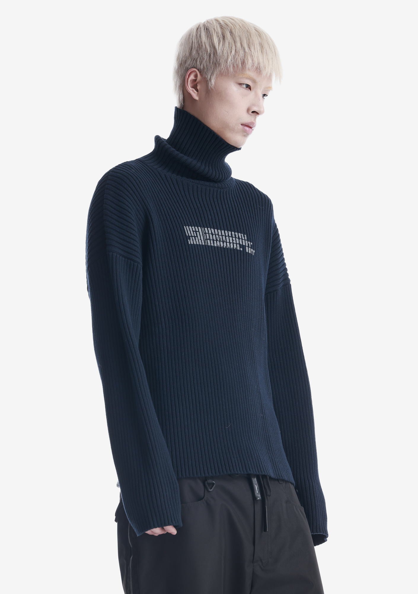 JAXA Cotton Rib Turtleneck Su41