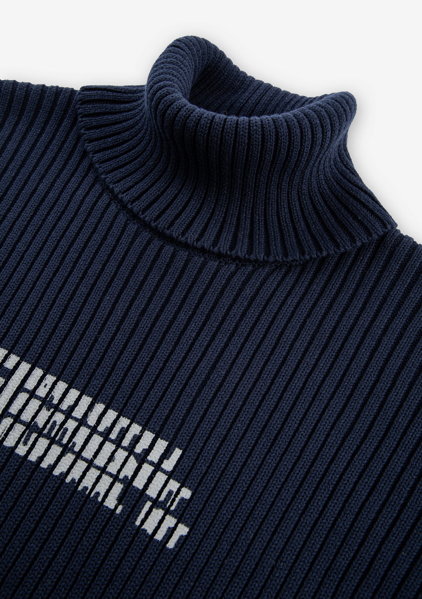 JAXA Cotton Rib Turtleneck Su41