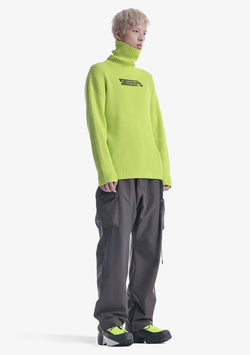 JAXA Cotton Rib Turtleneck Su41