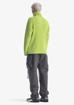 JAXA Cotton Rib Turtleneck Su41