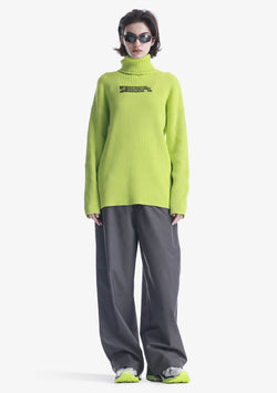 JAXA Cotton Rib Turtleneck Su41