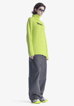 JAXA Cotton Rib Turtleneck Su41