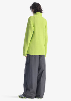 JAXA Cotton Rib Turtleneck Su41