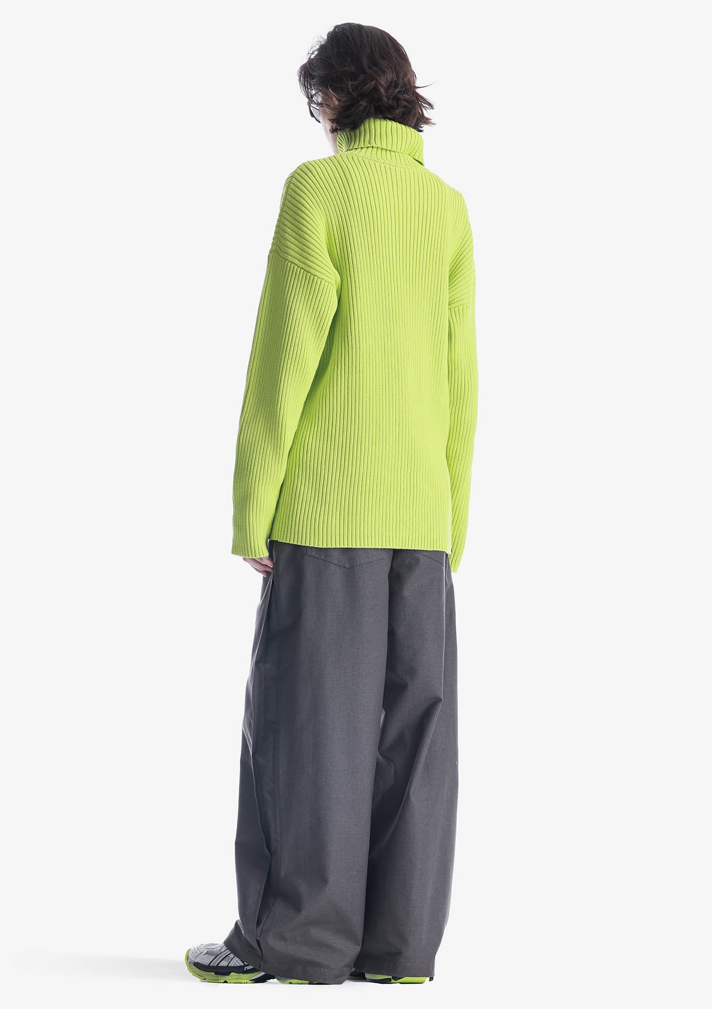 JAXA Cotton Rib Turtleneck Su41