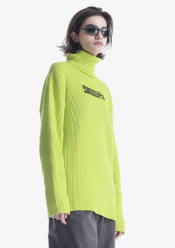 JAXA Cotton Rib Turtleneck Su41