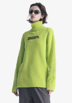 JAXA Cotton Rib Turtleneck Su41