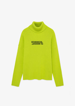 JAXA Cotton Rib Turtleneck Su41