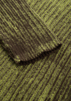 JAXA Dyed Cotton Rib Turtleneck Su45