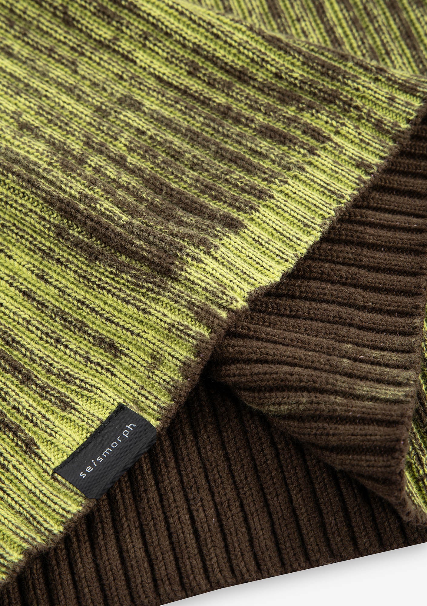 Col roulé côtelé en coton teint JAXA Su45