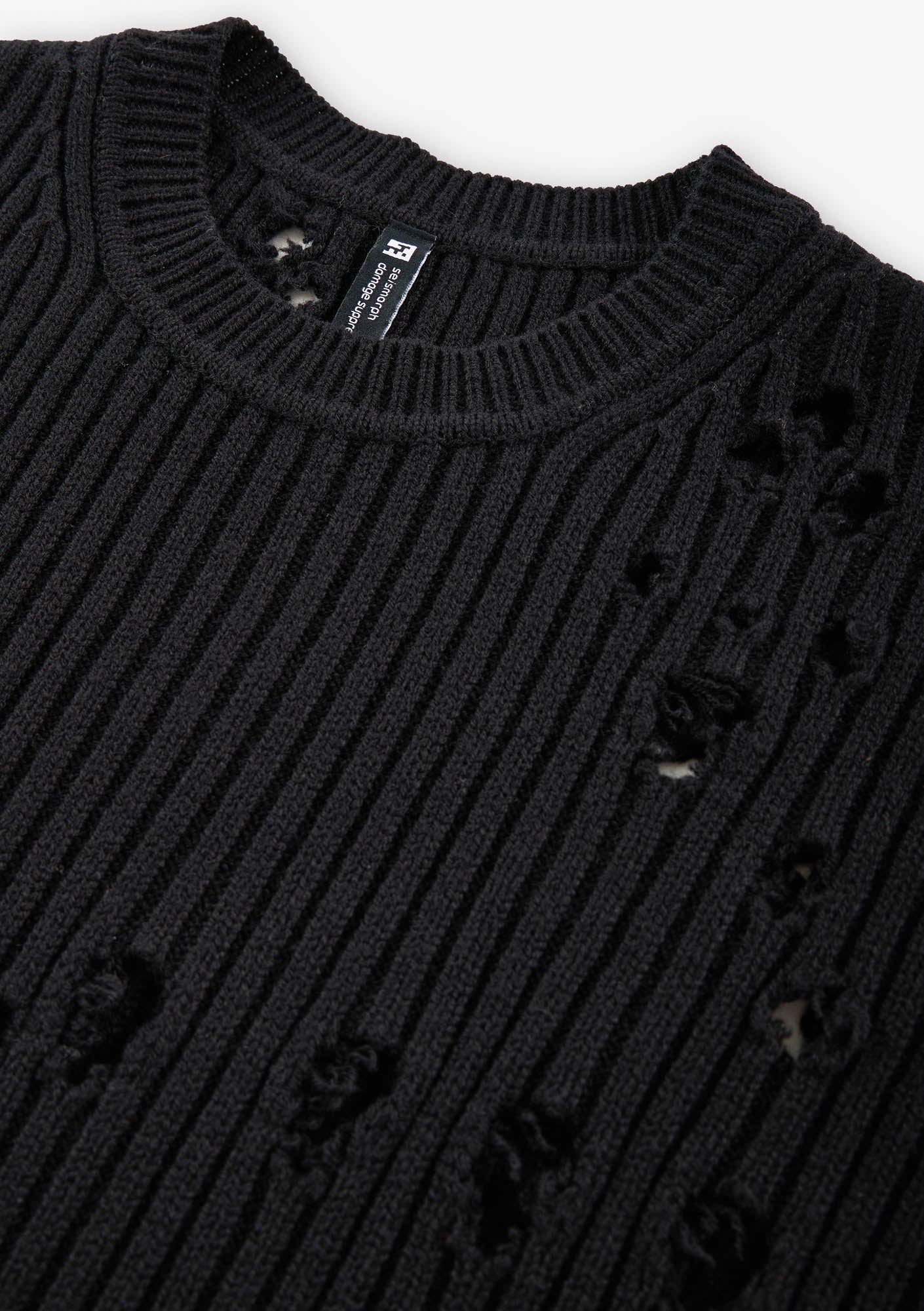 Pull en mérinos effet usé Su48