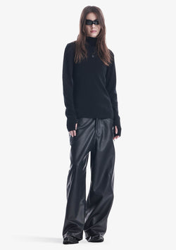 HASSIUM Turtleneck Knit Sweatshirt Sw42