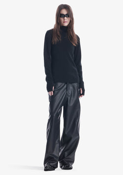 HASSIUM Turtleneck Knit Sweatshirt Sw42