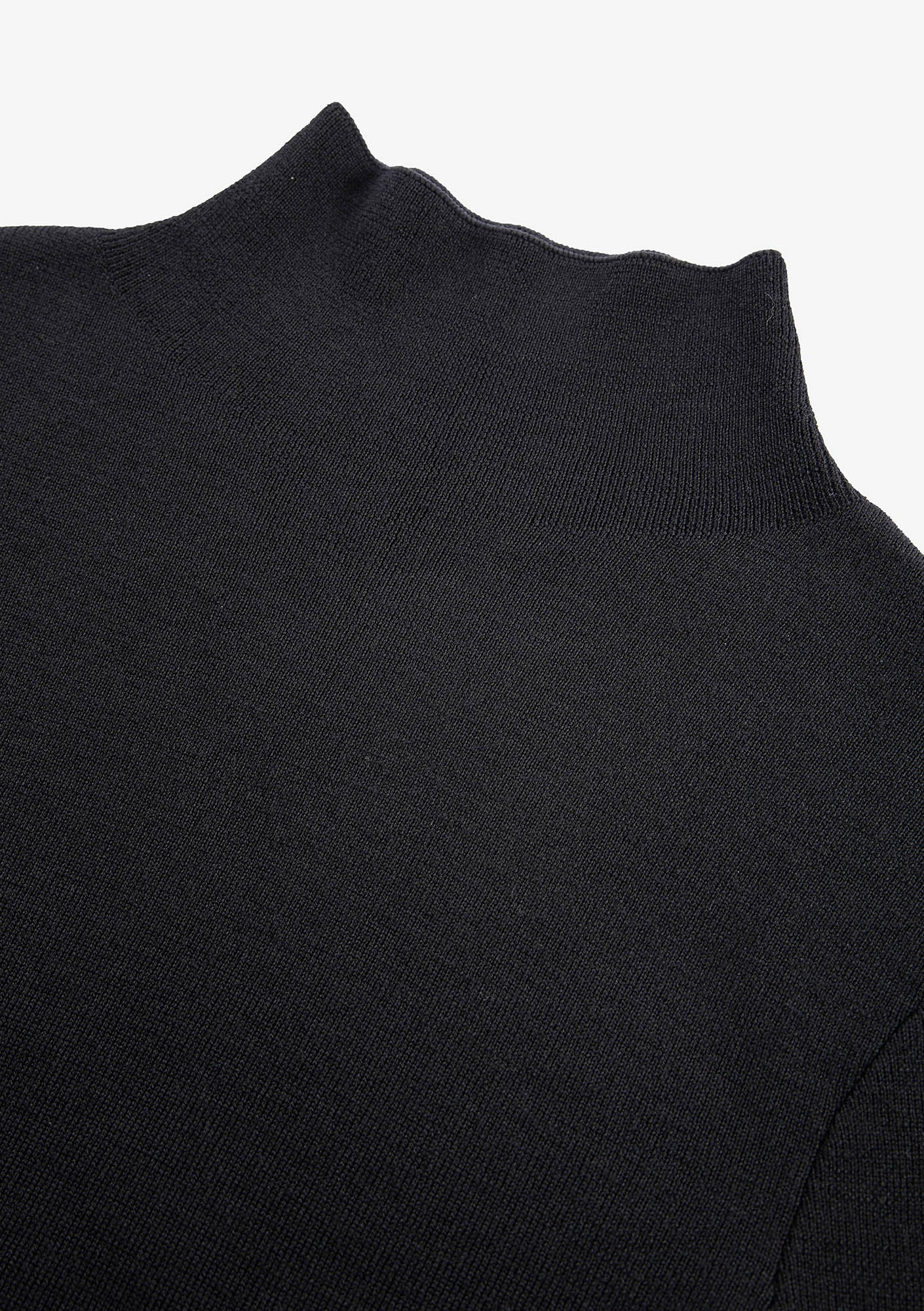 HASSIUM Strick-Sweatshirt mit Rollkragen Sw42