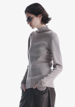 HASSIUM Turtleneck Knit Sweatshirt Sw42