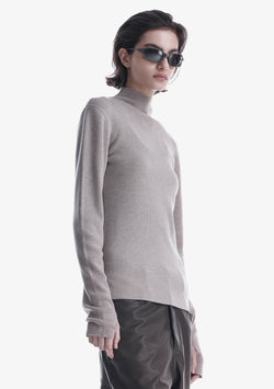 HASSIUM Turtleneck Knit Sweatshirt Sw42