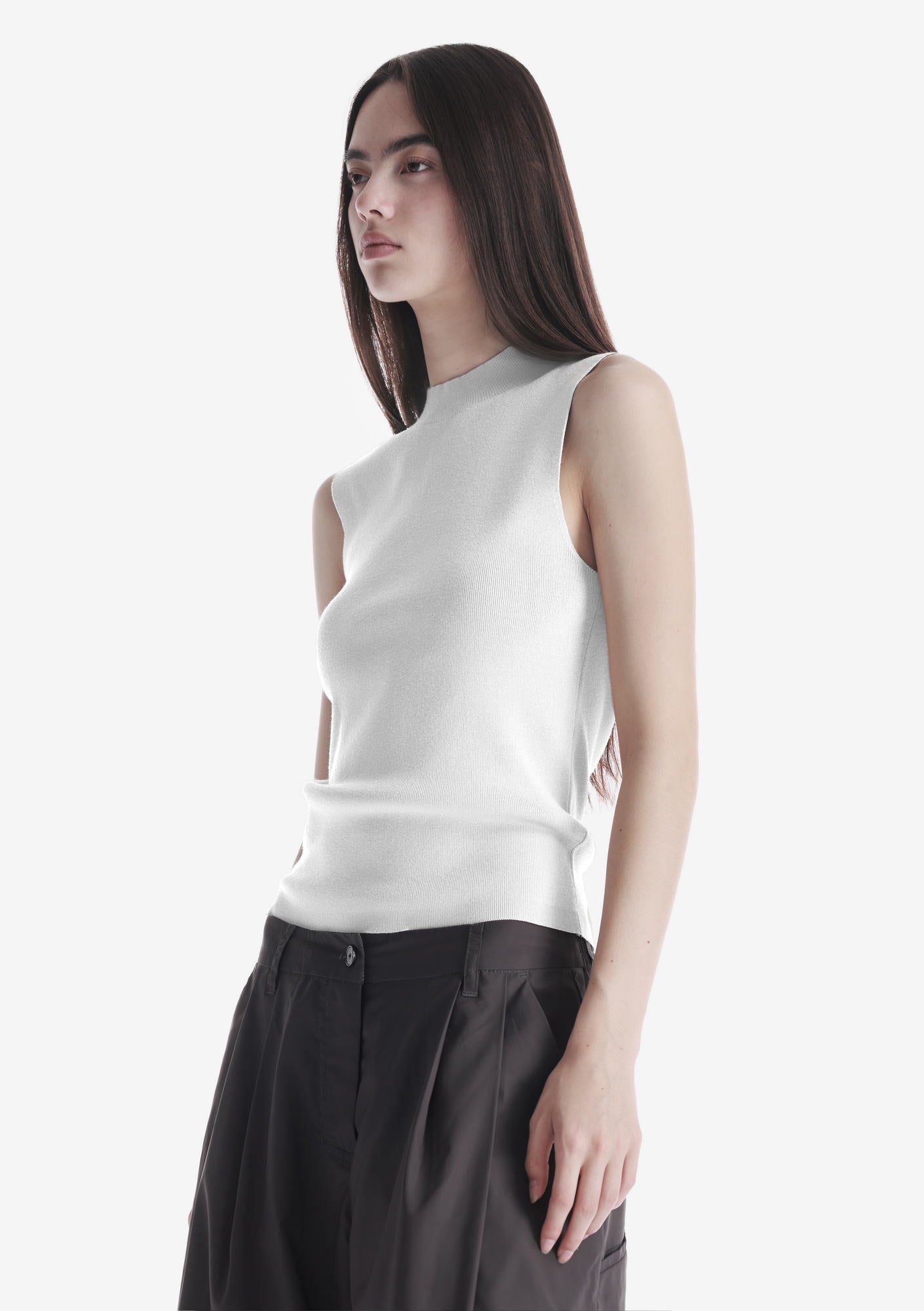 HASSIUM Knitted Top Sw43