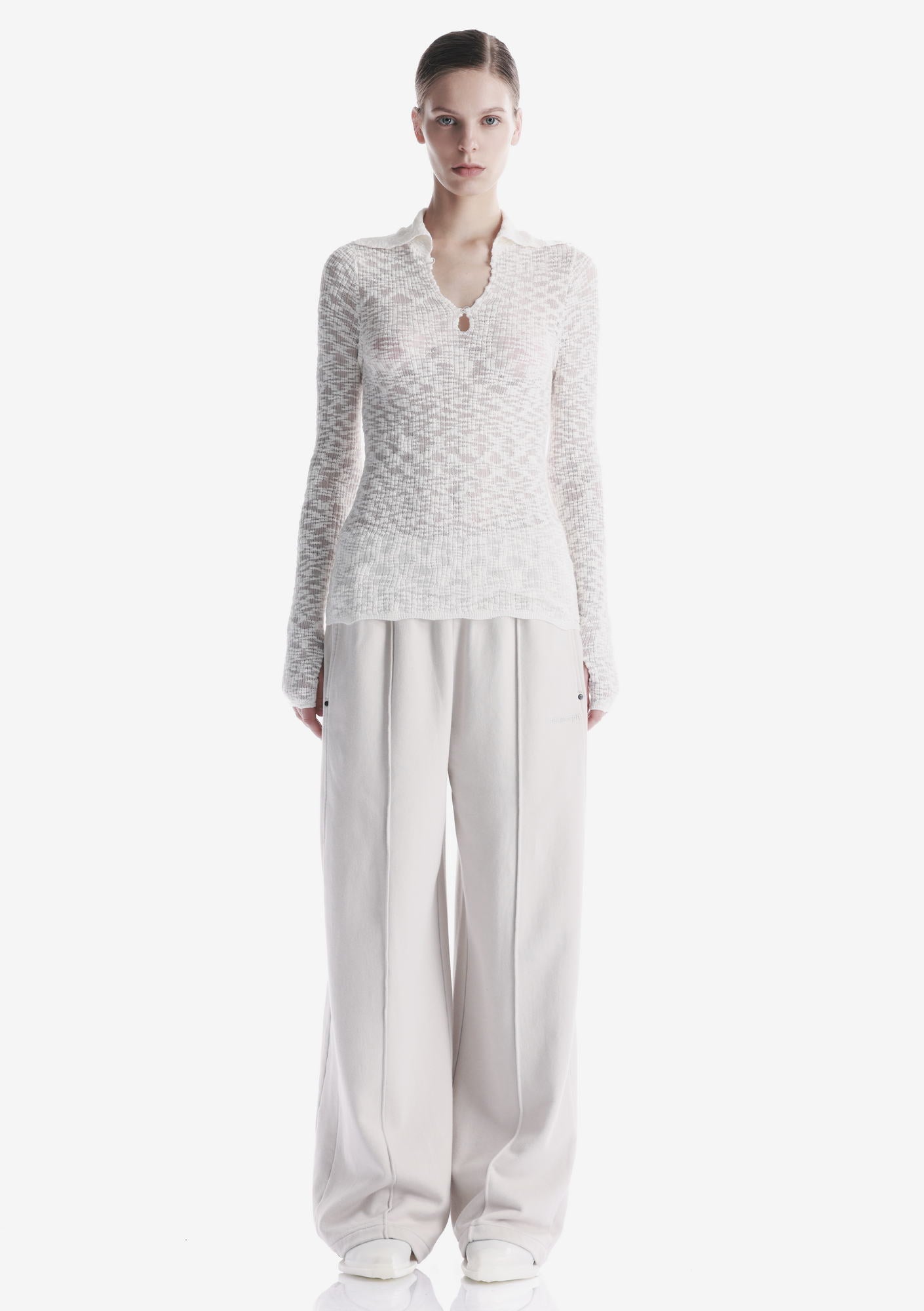 THETA Spread Collar Sweater