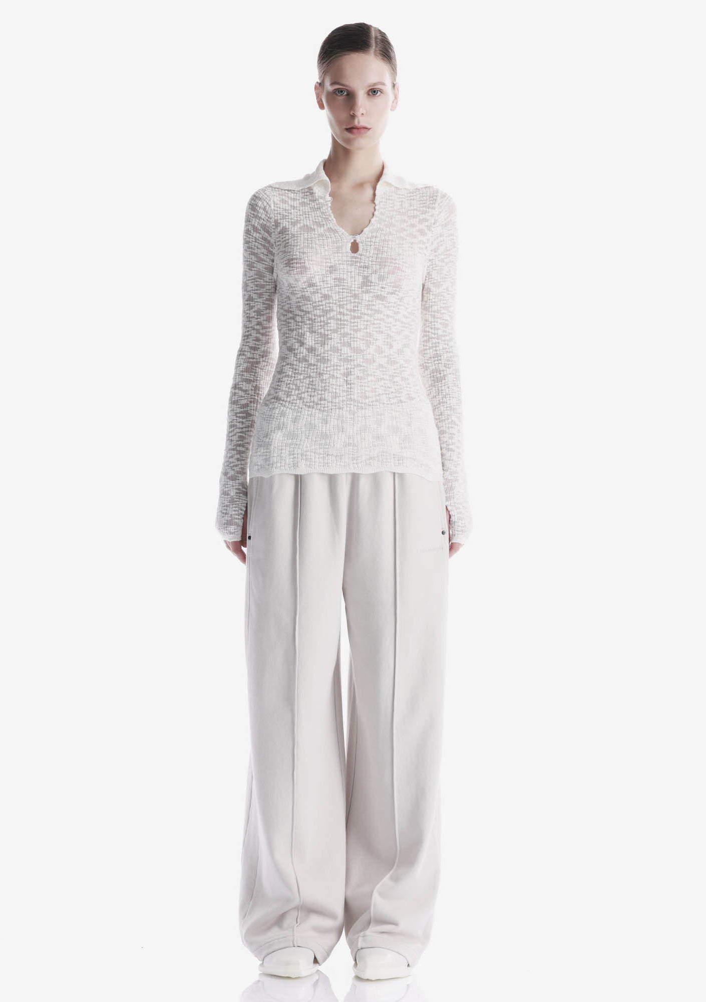 THETA Spread Collar Sweater