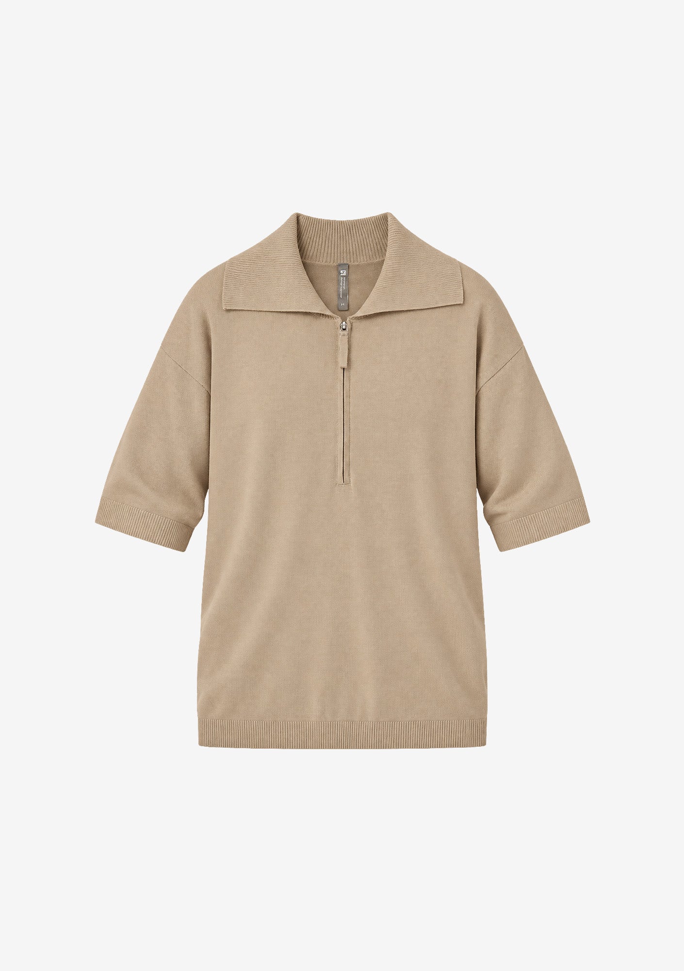 THETA Half-Zippered Polo Shirt Sw45