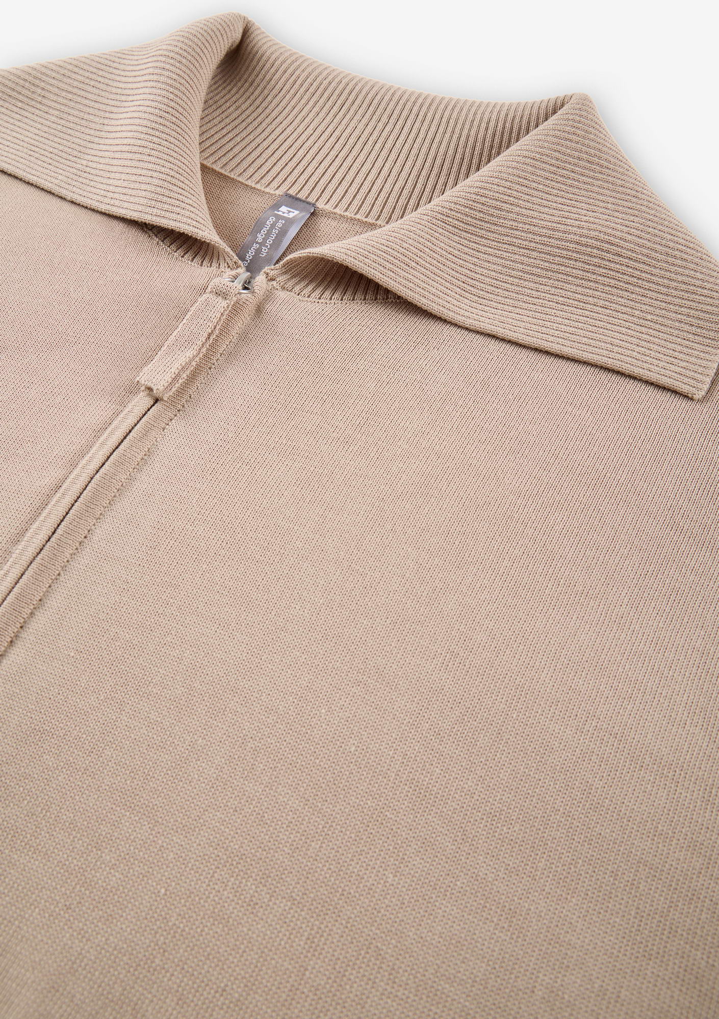 THETA Half-Zippered Polo Shirt Sw45