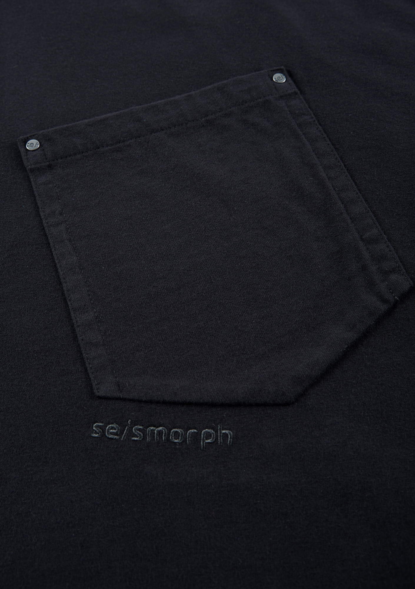 Angled Pocket Oversized T-Shirt Tm124