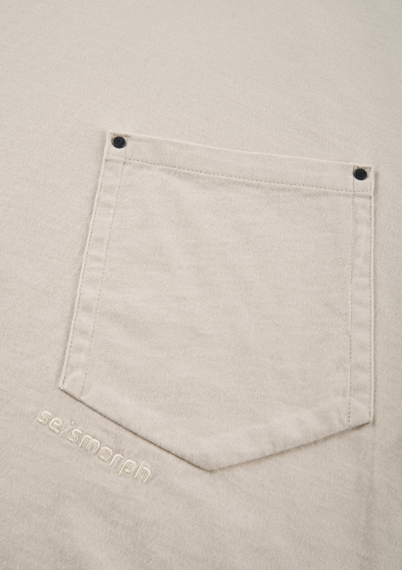 Angled Pocket Oversized T-Shirt Tm124