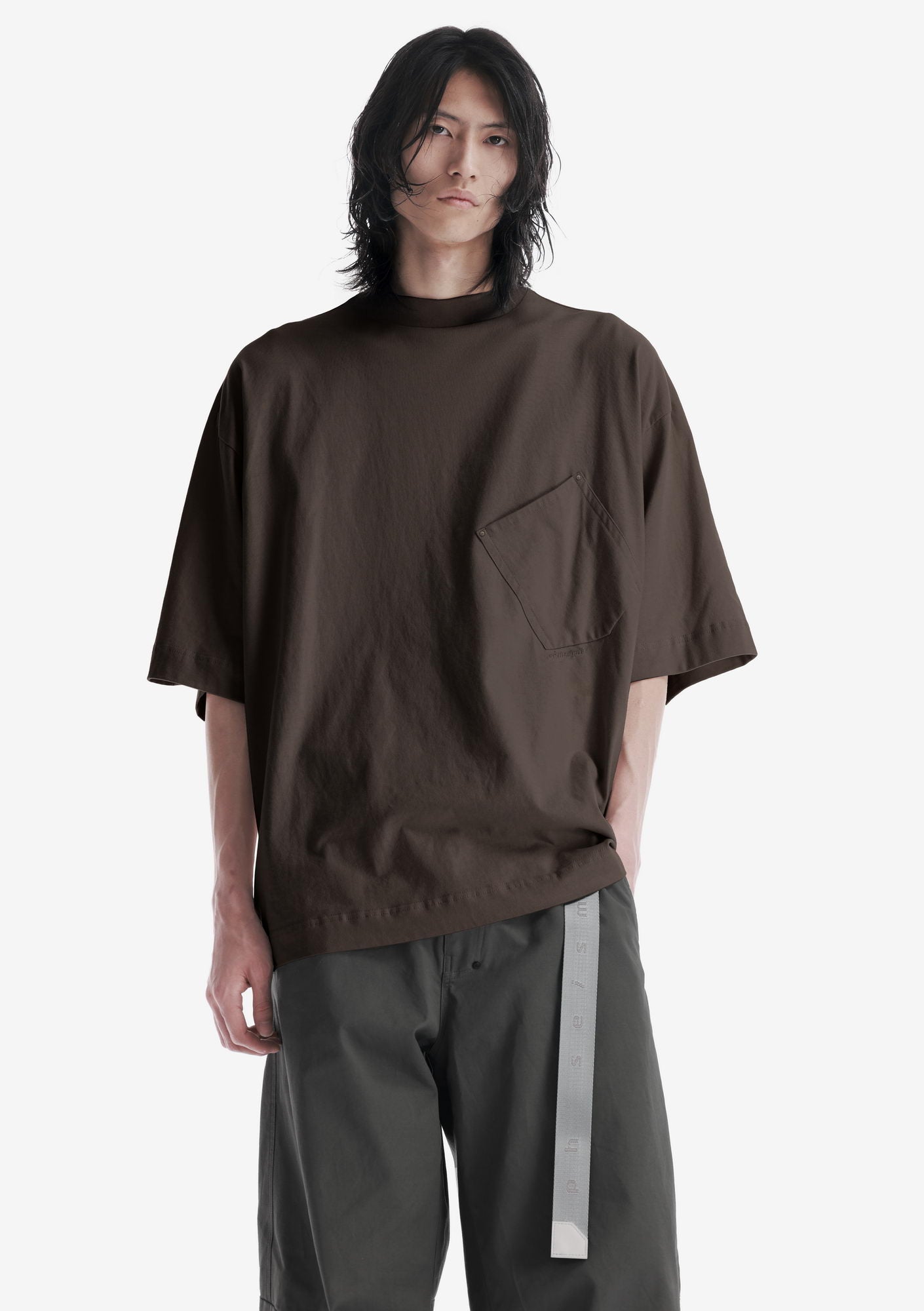 Angled Pocket Oversized T-Shirt