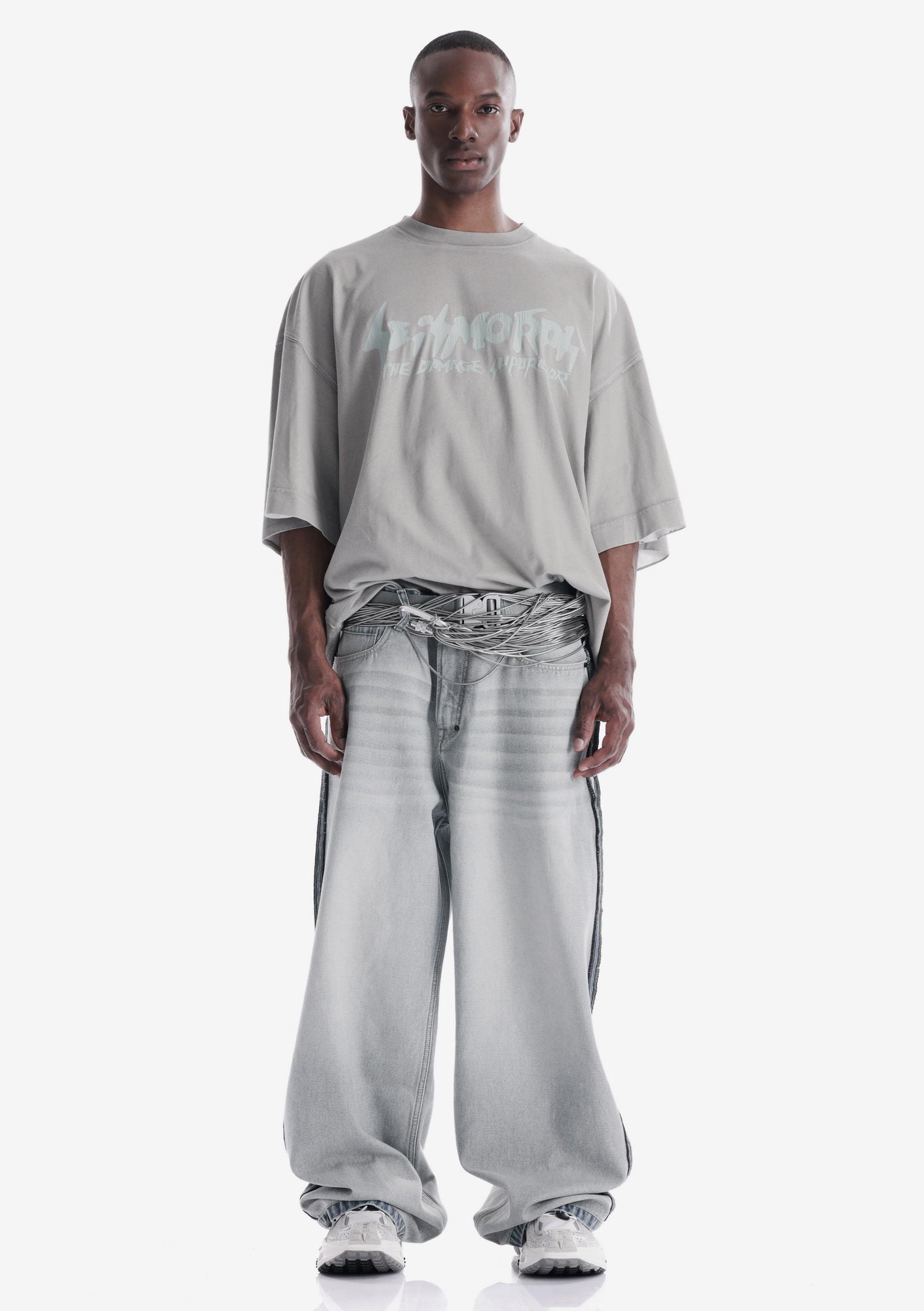 Basic Logo Loose Fit  T-Shirt Tm142