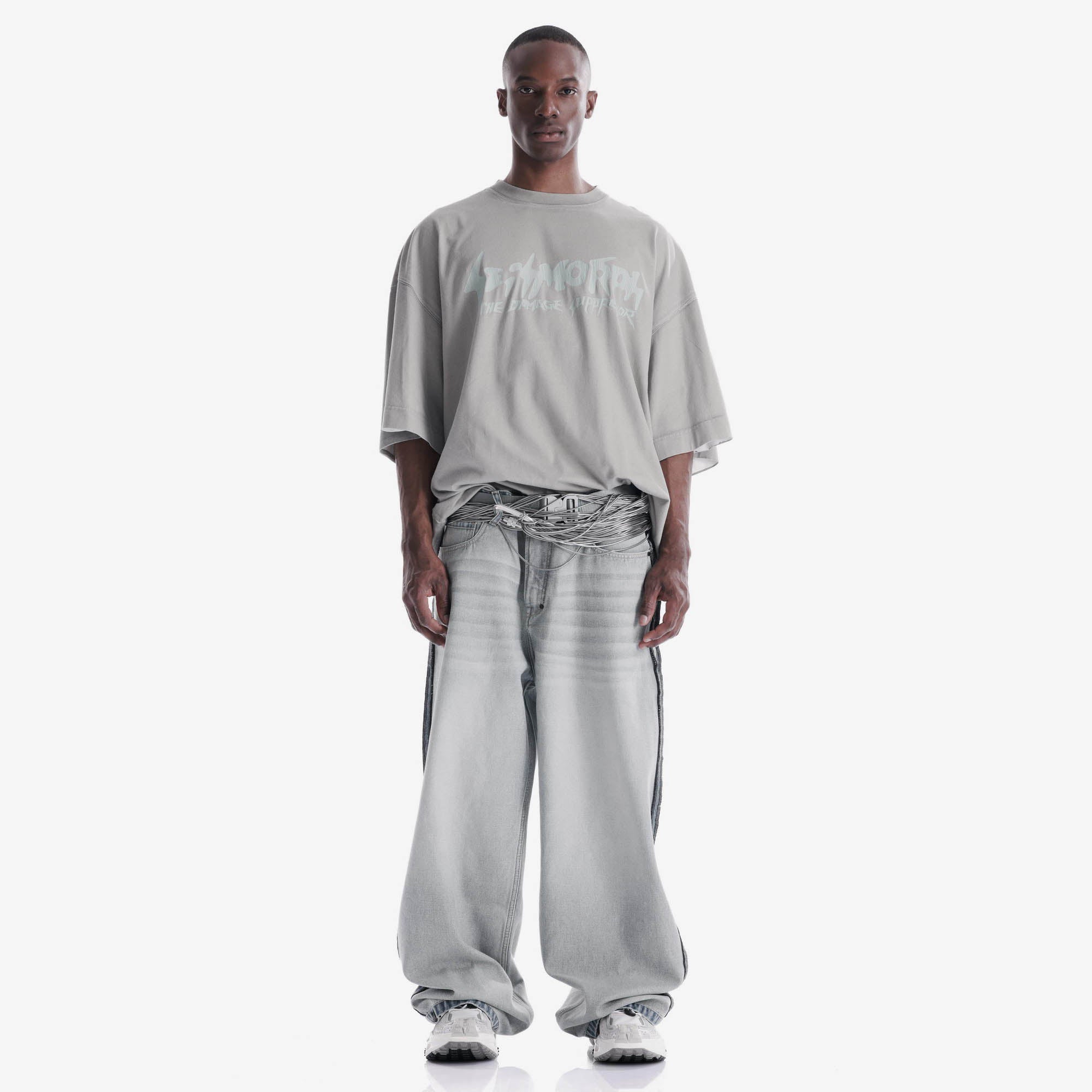 Basic Logo Loose Fit  T-Shirt Tm142