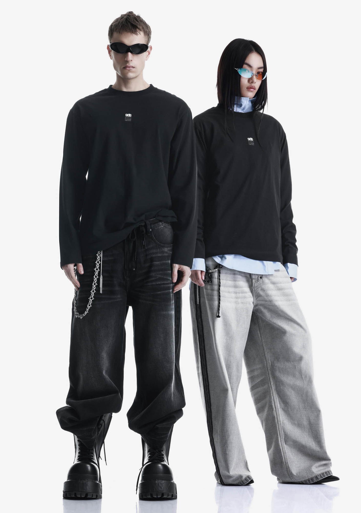 Tonal Logo Longsleeve T-Shirt