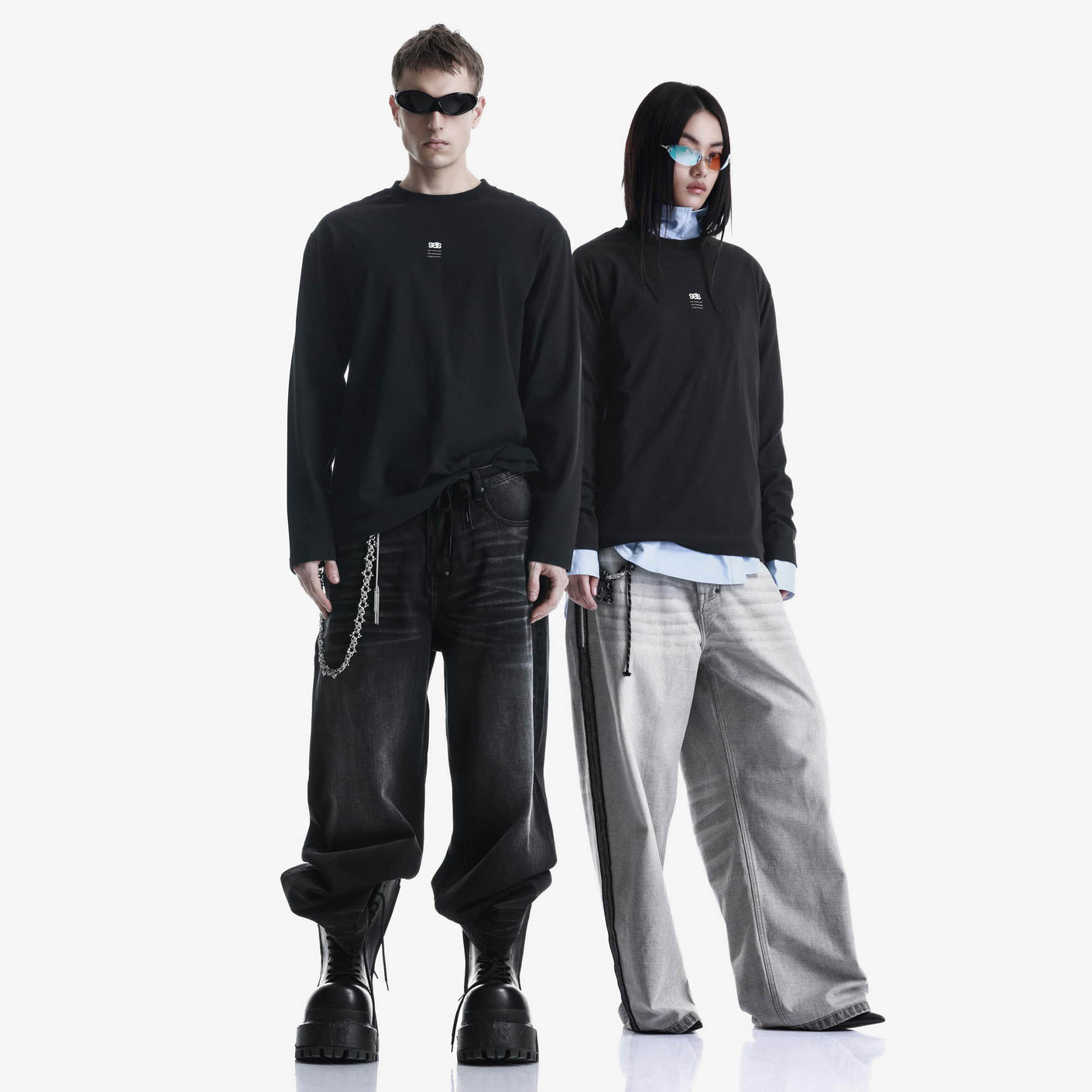 Tonal Logo Longsleeve T-Shirt
