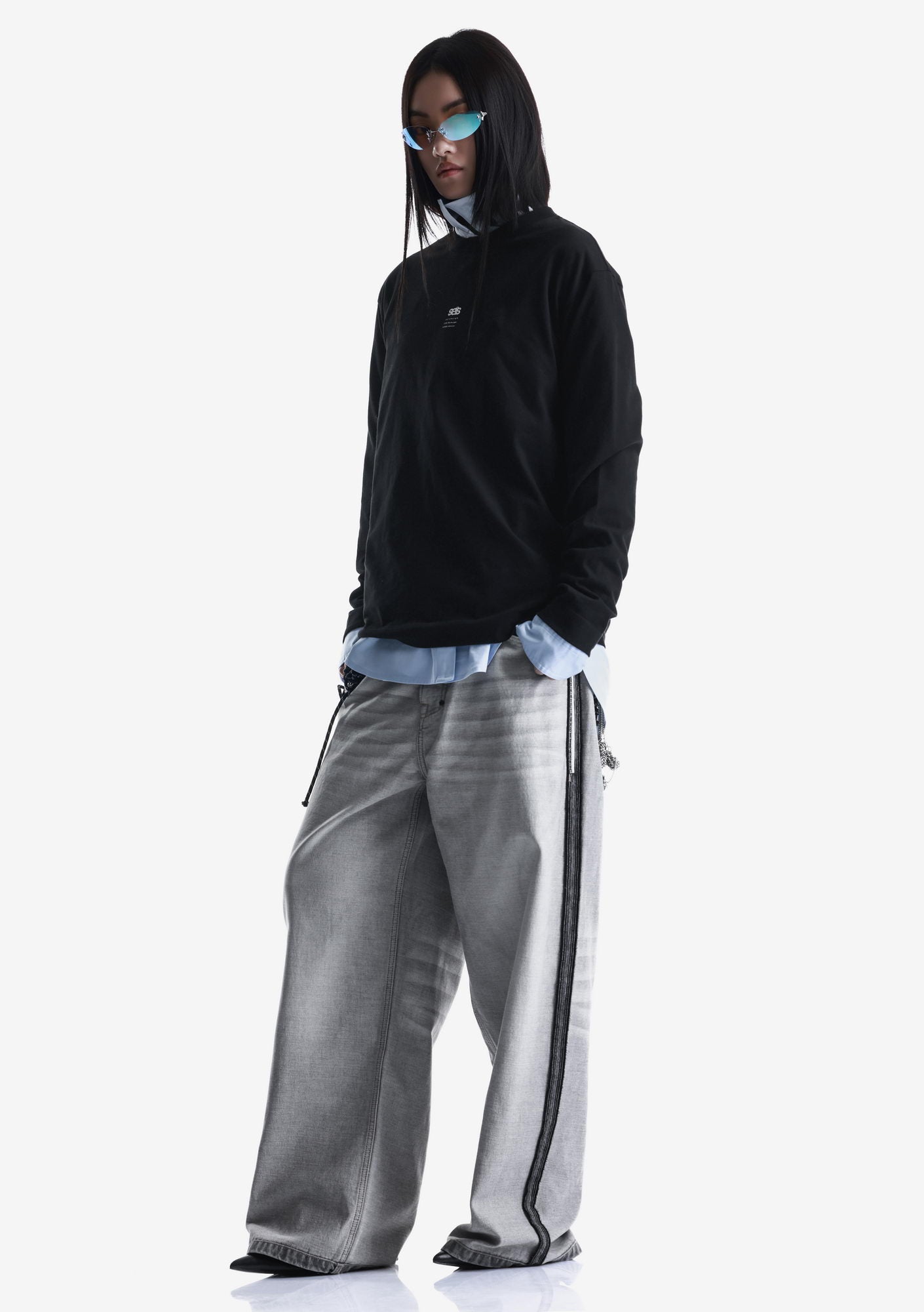 Tonal Logo Longsleeve T-Shirt Tu125