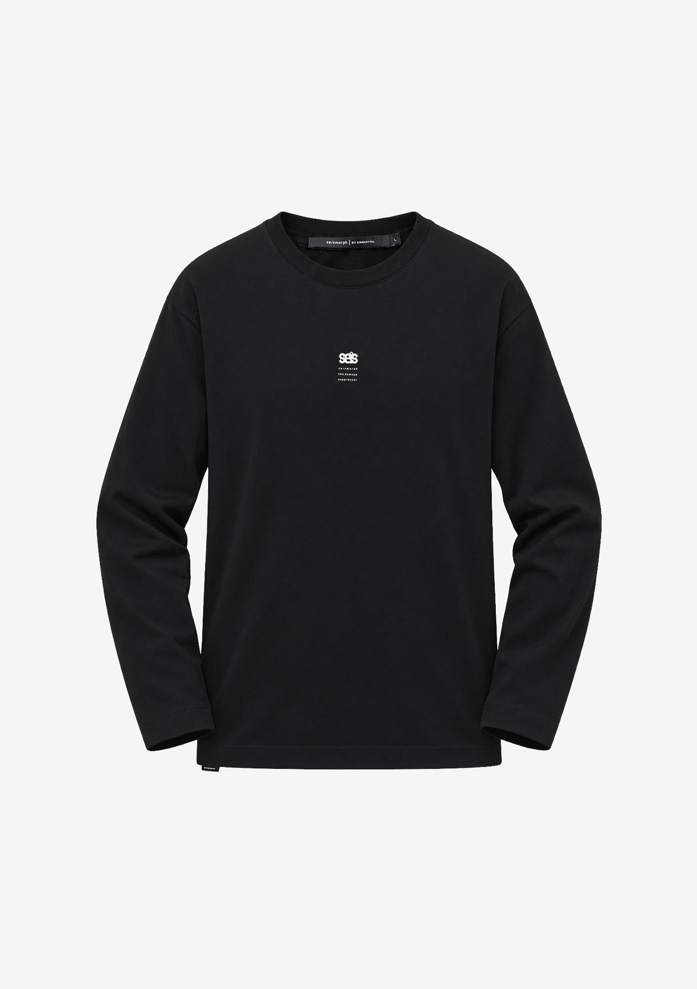 Tonal Logo Langarm-T-Shirt Tu125