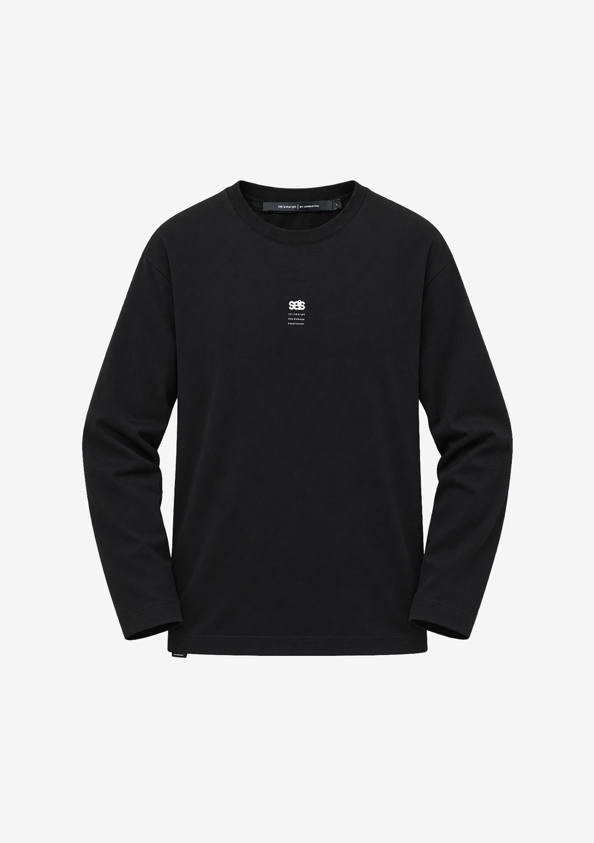 T-shirt à manches longues à logo Tonal