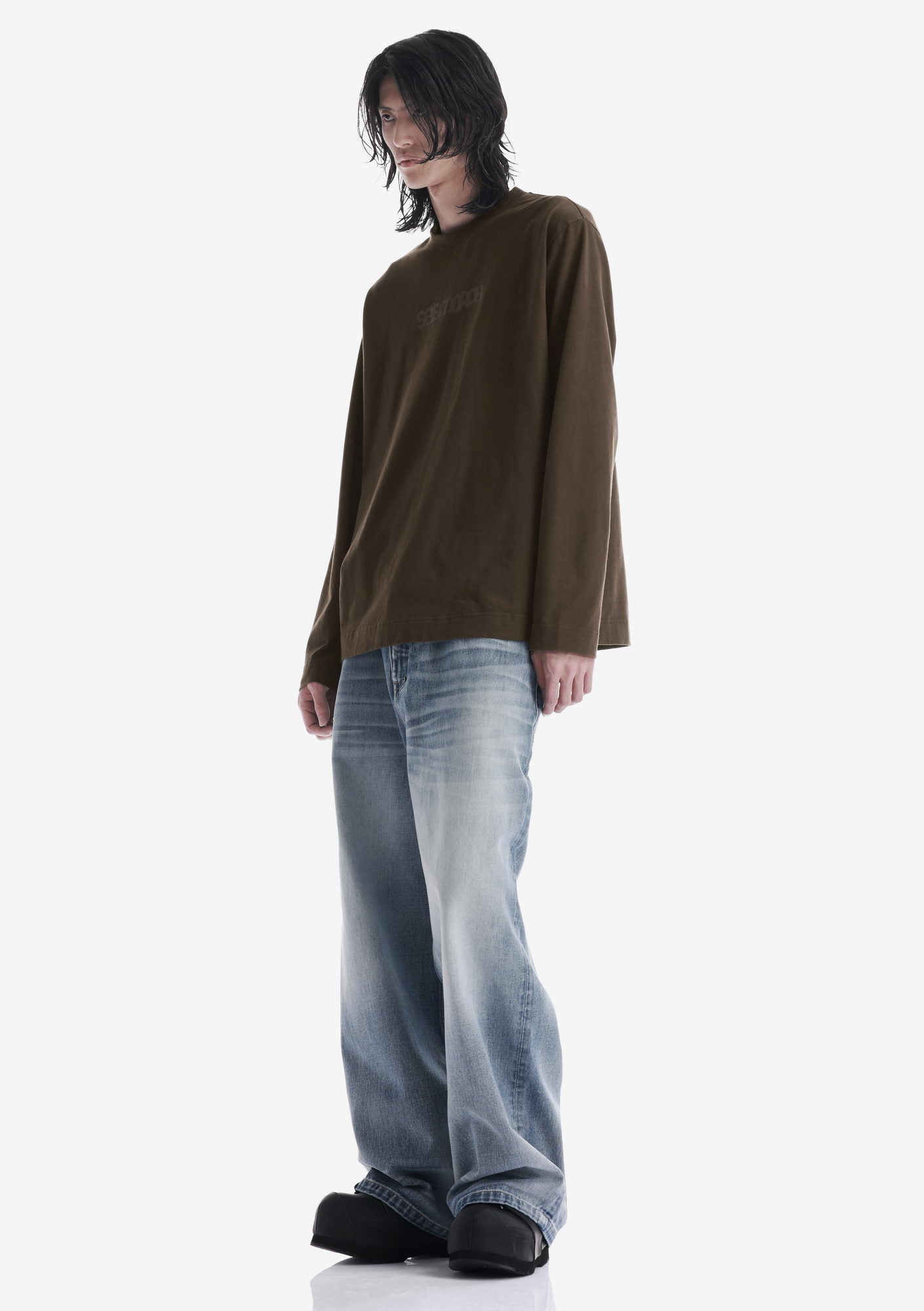 Tonal Logo Longsleeve T-Shirt Tu125