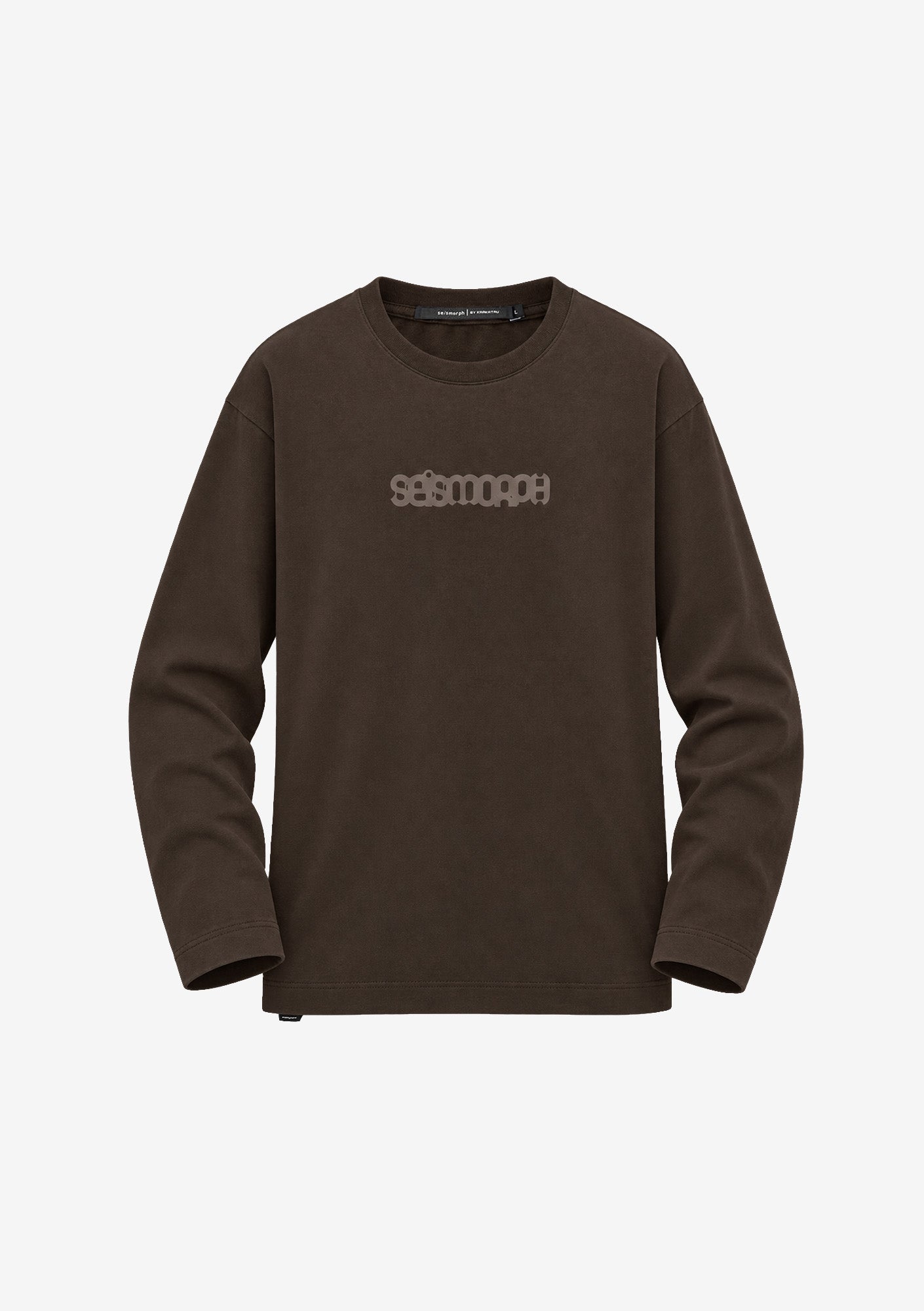 Tonal Logo Langarm-T-Shirt Tu125