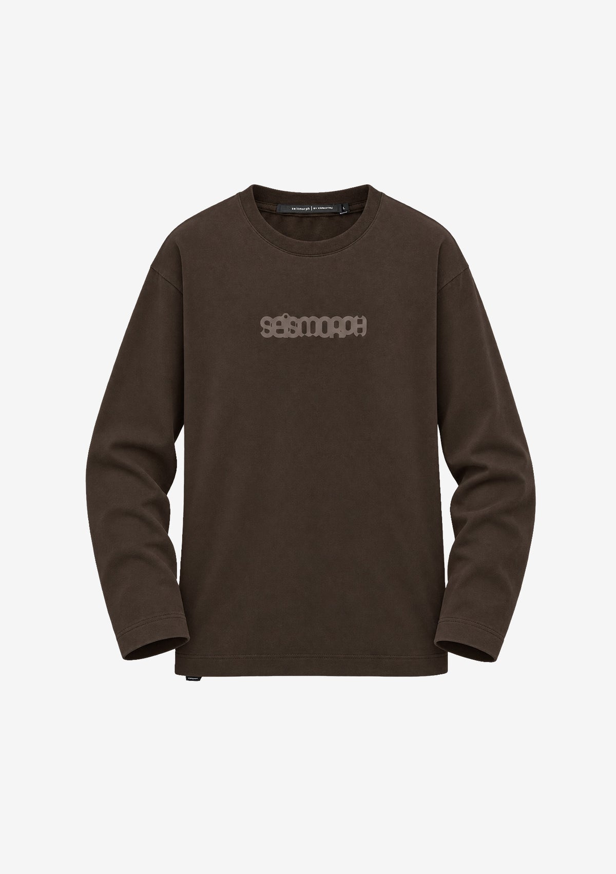 T-shirt à manches longues à logo Tonal